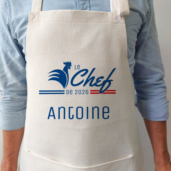 Tablier - Le chef tricolore de 2026