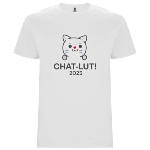 T-shirt blanc - Chalut 2025