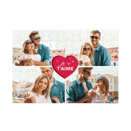 Puzzle personnalisé - Saint-Valentin<br> <strong>120 pièces</strong>