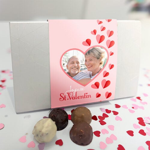 Boîte d'assortiment de 15 rochers personnalisable - Joyeuse Saint-Valentin – Image 2