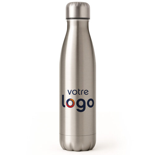 Gourde Aluminium personnalisée - Votre logo <br> <strong>  500 ml </strong>