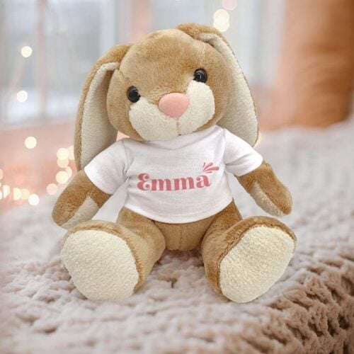 Bunny le lapin en peluche - Prénom <br> <strong>  19 cm </strong> – Image 2
