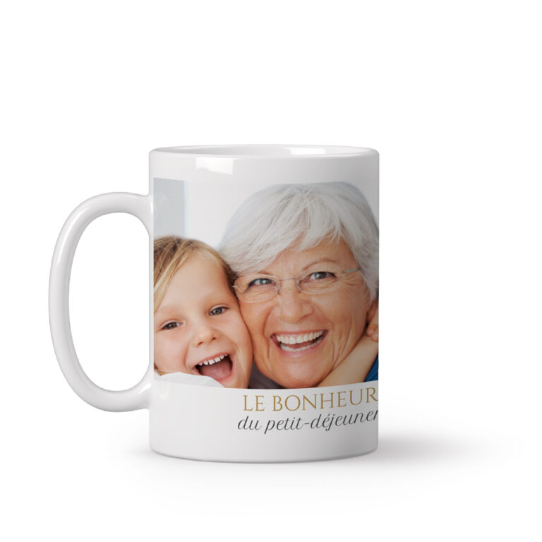 Mug Avec Photo Personnalisé Ami - L'Équipe De Noël - Cadeau Plus