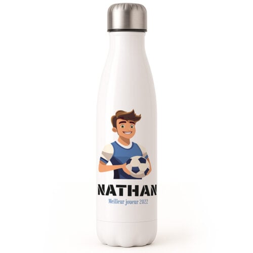 Bouteille isotherme - La star du foot ! <br> <strong>  500 ml </strong>
