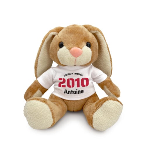 Lapin en peluche 19 cm - Année de naissance