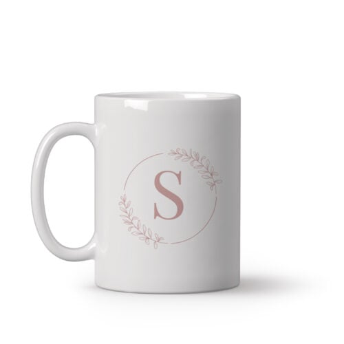 Mug blanc personnalisé - Vos initiales