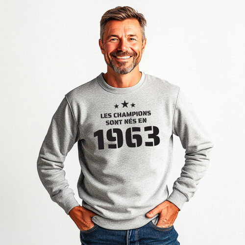 Sweat gris - La naissance d'un champion – Image 2