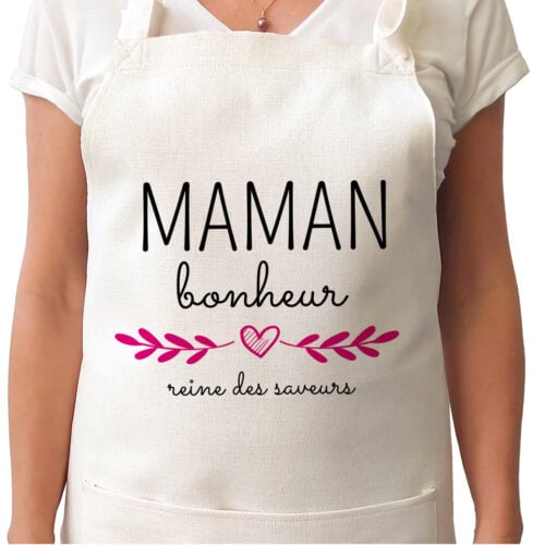 Tablier - Maman bonheur
