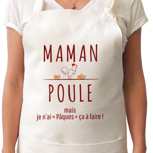Tablier - Maman poule !