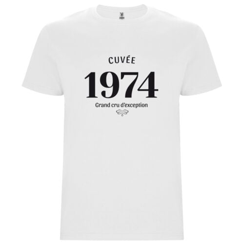 T-shirt blanc - Cuvée grand cru d'exception