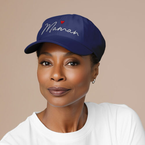 Casquette bleu - Maman – Image 3