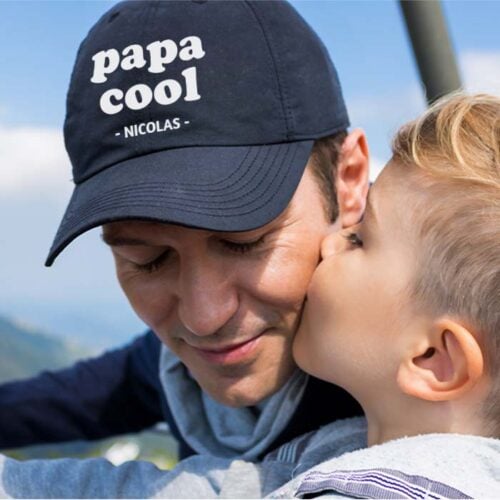 Casquette bleu - Papa cool – Image 2