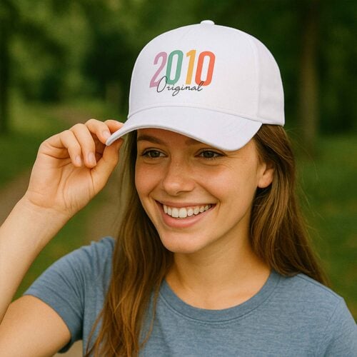 Casquette blanche - Année de naissance – Image 2
