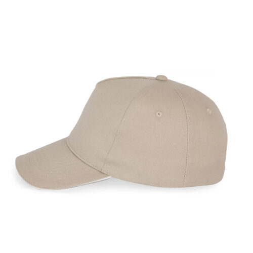 Casquette beige - Initiales – Image 3