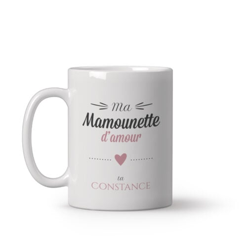 Mug personnalisé - Ma Mamounette d'amour