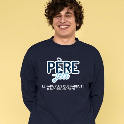 Sweat bleu - Le Papa plus que parfait – Image 2