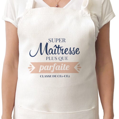 Tablier - Super Maîtresse !