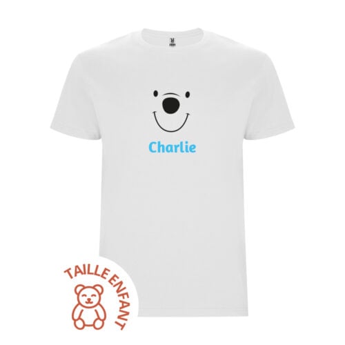 T-shirt Enfant blanc - Smiley