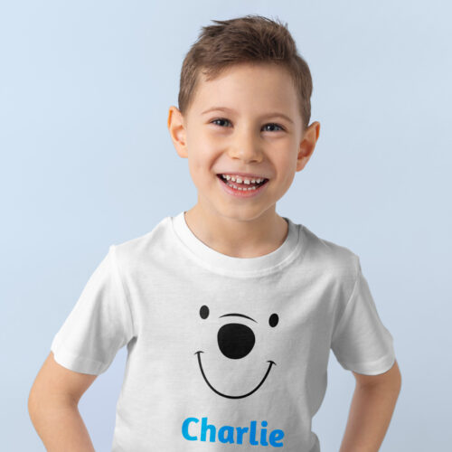 T-shirt Enfant blanc - Smiley – Image 2