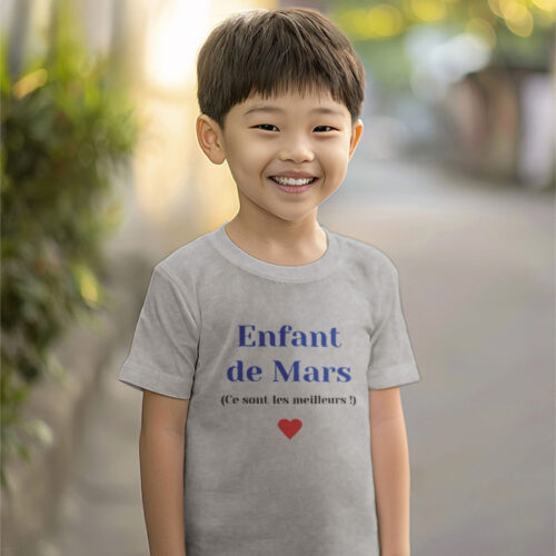 T-shirt Enfant gris - Enfant + Mois – Image 2