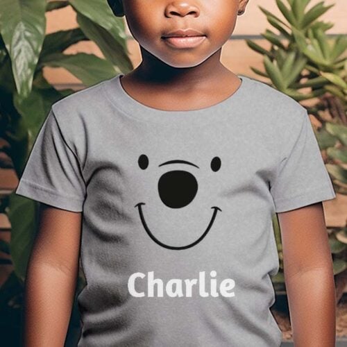 T-shirt Enfant gris - Smiley – Image 2