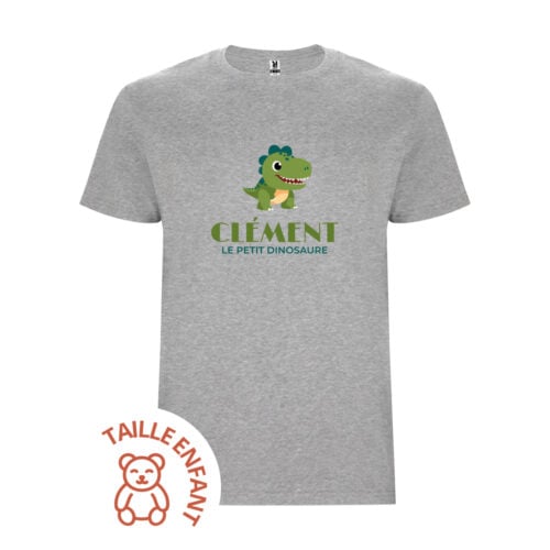 T-shirt Enfant gris - Dino