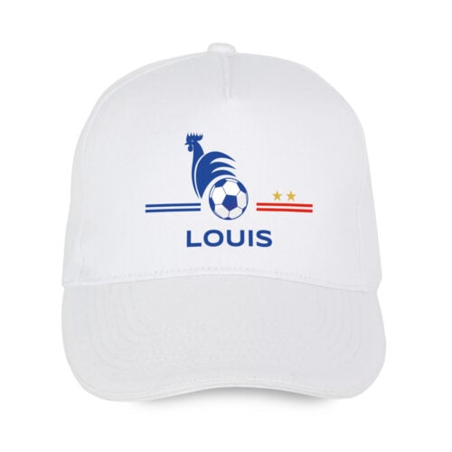 Casquette blanche - Fun de l'équipe de France