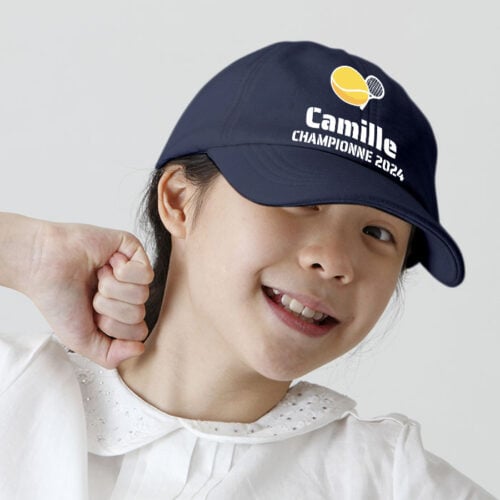 Casquette enfant bleu - Champion de tennis – Image 2