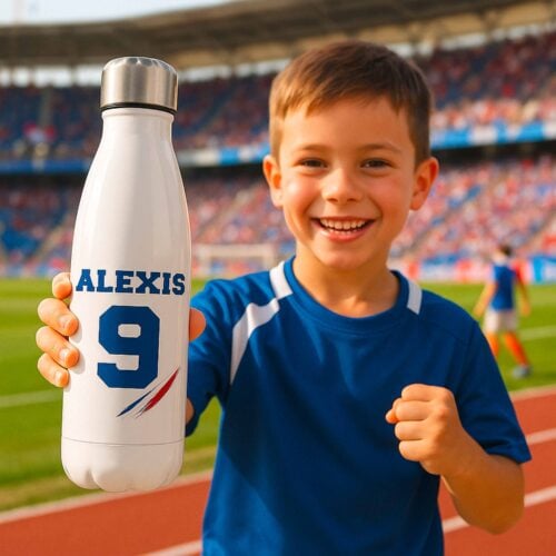 Bouteille isotherme - Supporter tricolore ! <br> <strong>  500 ml </strong> – Image 2