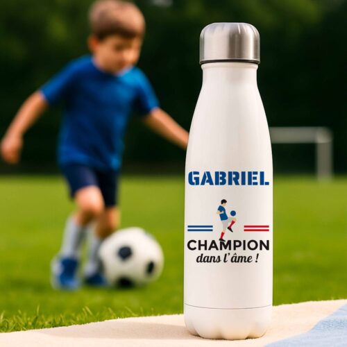 Bouteille isotherme - Champion dans l'âme ! <br> <strong>  500 ml </strong> – Image 2