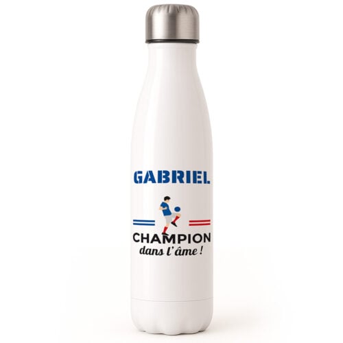 Bouteille isotherme - Champion dans l'âme ! <br> <strong>  500 ml </strong>