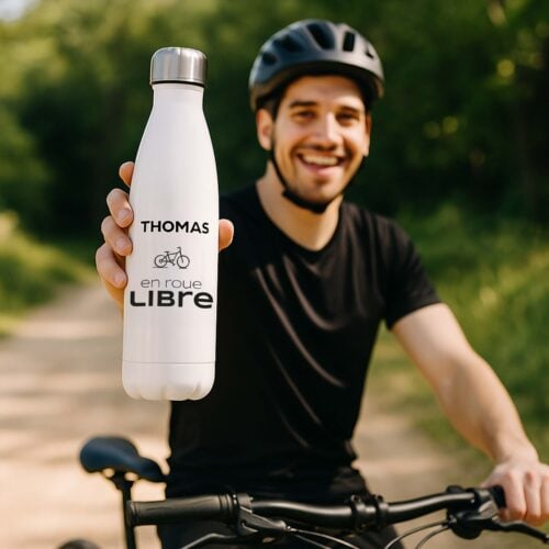 Bouteille isotherme - En route libre <br> <strong>  500 ml </strong> – Image 2