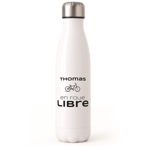 Bouteille isotherme - En route libre <br> <strong>  500 ml </strong>
