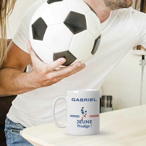 Mug blanc personnalisé - Futur champion ! – Image 2