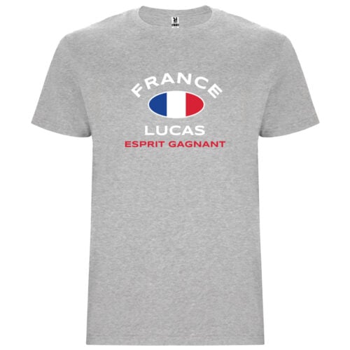 T-shirt gris - France esprit gagnant