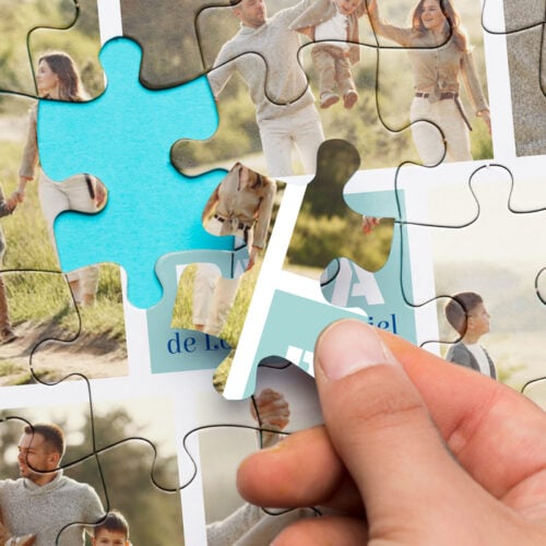 Puzzle personnalisé - Super Papa<br> <strong>120 pièces</strong> – Image 2
