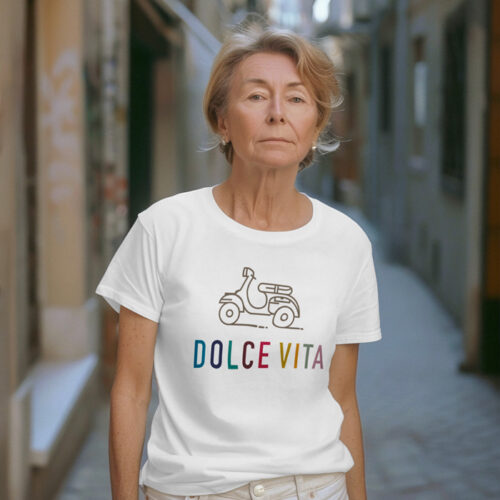 T-shirt blanc - Dolce Vita – Image 3