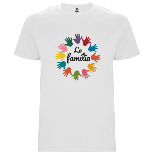 T-shirt blanc - La família