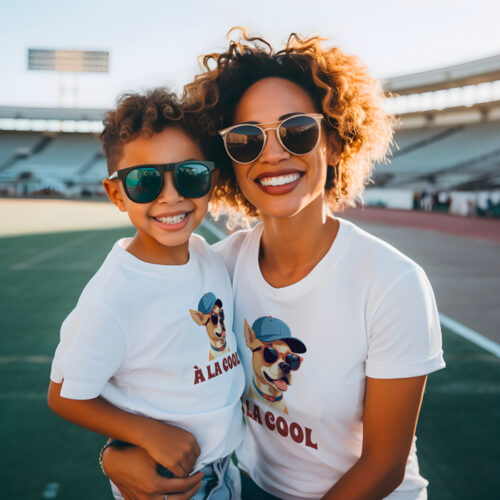 T-shirt blanc - A la cool ! – Image 2
