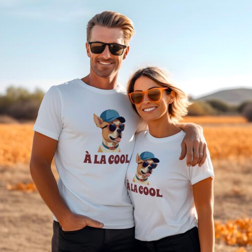 T-shirt blanc - A la cool ! – Image 3