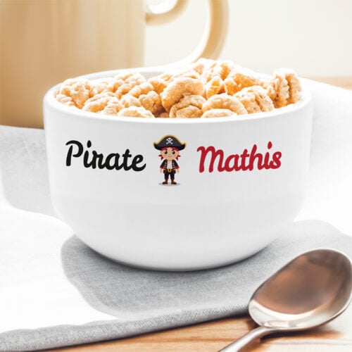 Bol personnalisé - Pirate avec prénom – Image 2