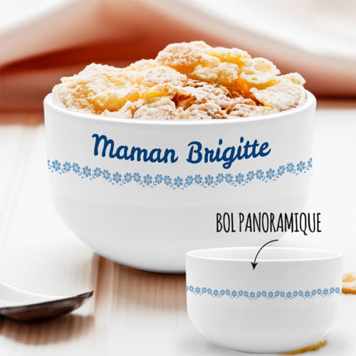 Bol panoramique personnalisé - Super Maman – Image 2