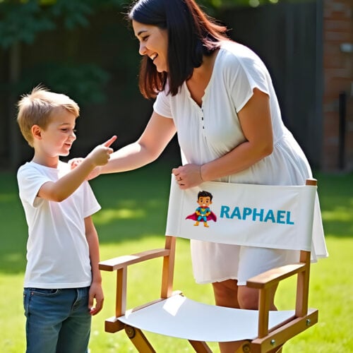 Chaise de metteur en scène - Super héros ! – Image 2