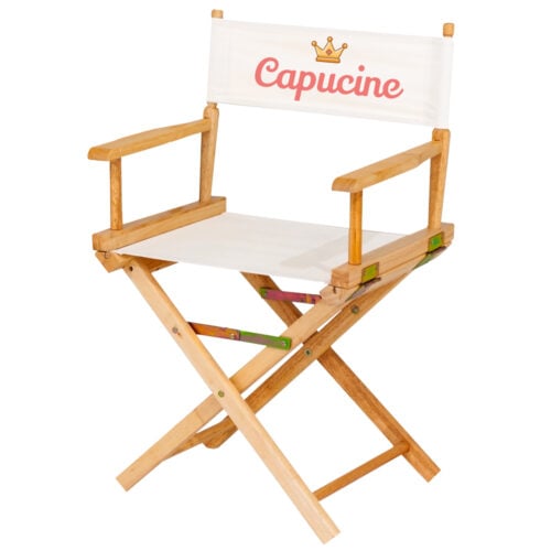 Chaise de réalisateur - Princesse avec prénom