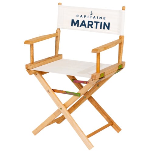 Chaise de réalisateur - Mon capitaine !