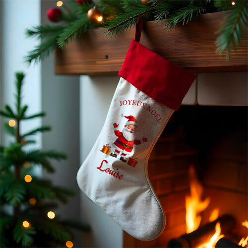Chaussette Noël personnalisée - Joyeux Noël – Image 2
