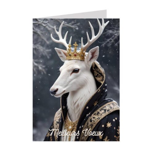 Lot de 5 cartes de Voeux personnalisées - Enveloppes offertes