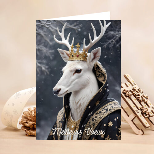 Lot de 5 cartes de Voeux personnalisées - Enveloppes offertes – Image 2
