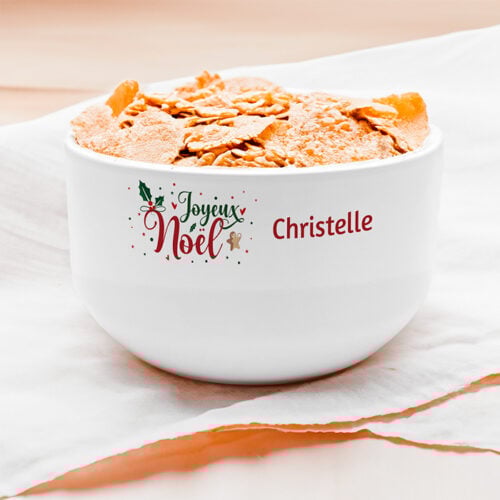 Bol personnalisé - Joyeux Noël – Image 2