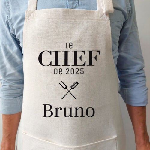Tablier - Le chef de 2025